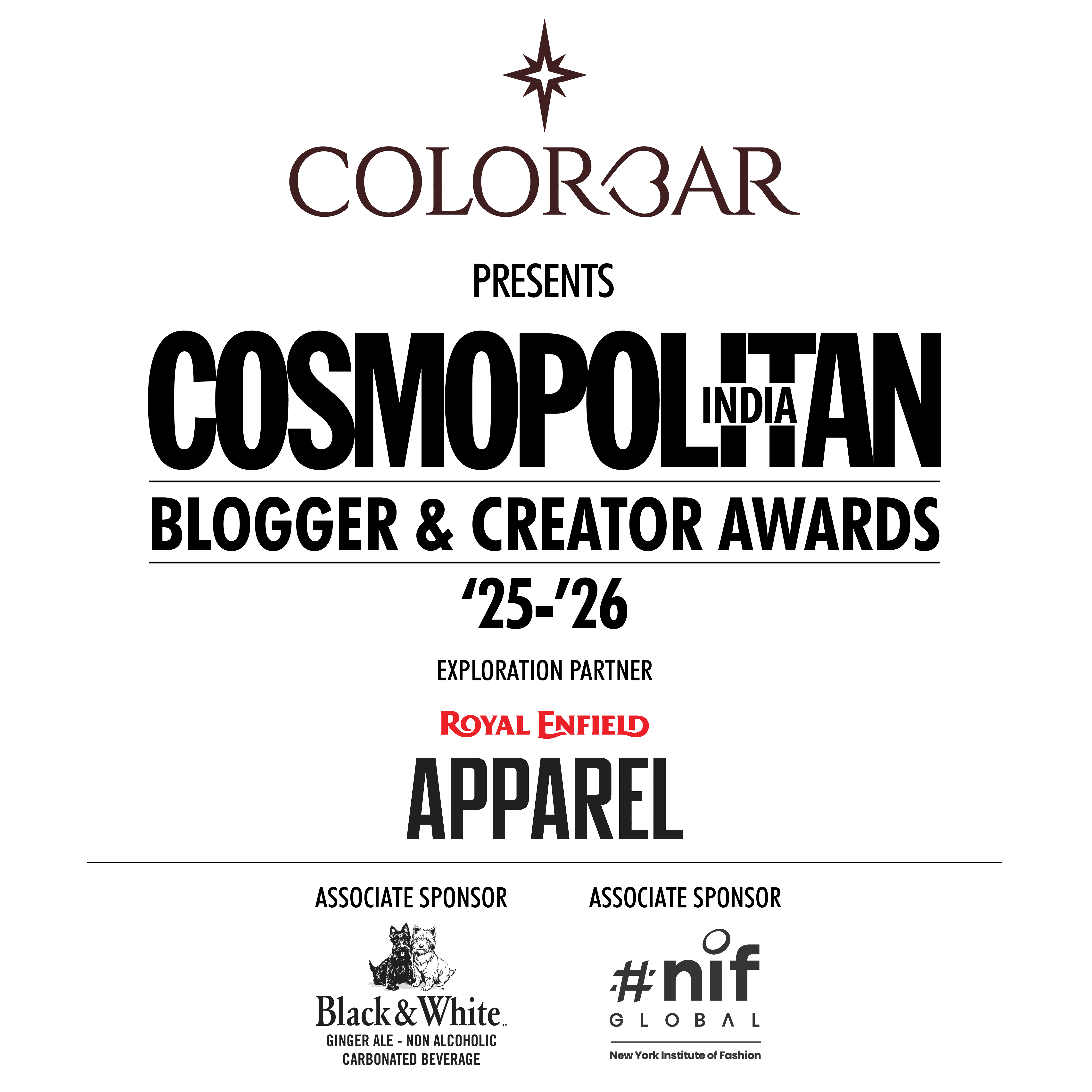 cosmopolitan india blogger awards '25-'26 - voting